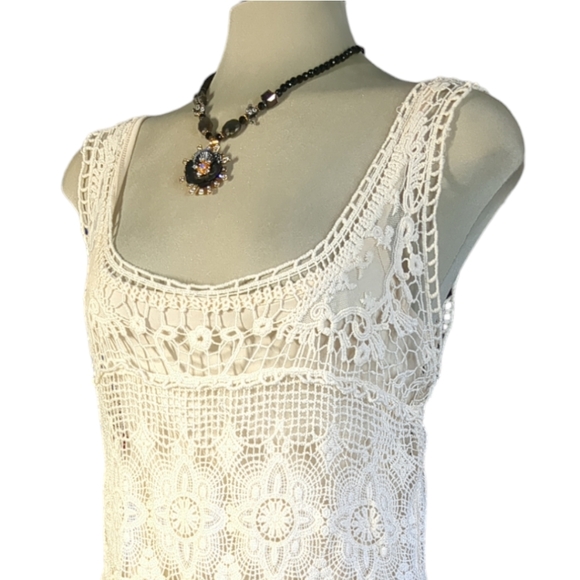 SOLITAIRE By Ravikhosla Ivory Lace Gorgeous  Dress Size S - Picture 12 of 16